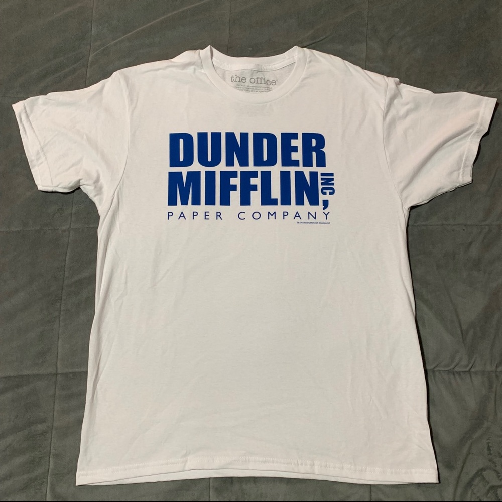 White Dunder Mifflin Tee